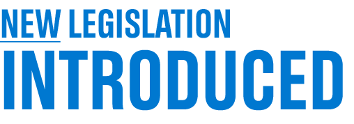 new legislation introduced 
