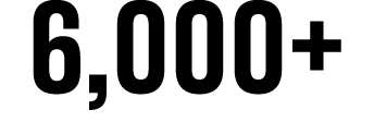 6,000+