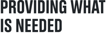 Providing What is Needed