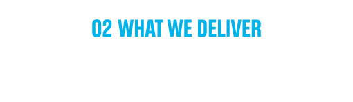 02 what we deliver