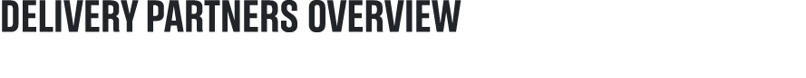Delivery partners overview